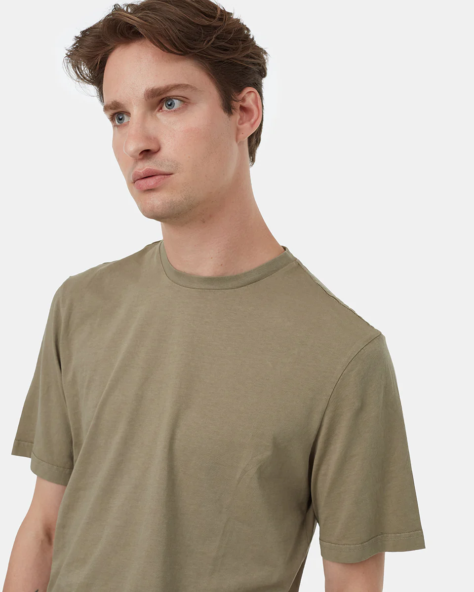 Regenerative Cotton Step Hem T-Shirt - Image 2