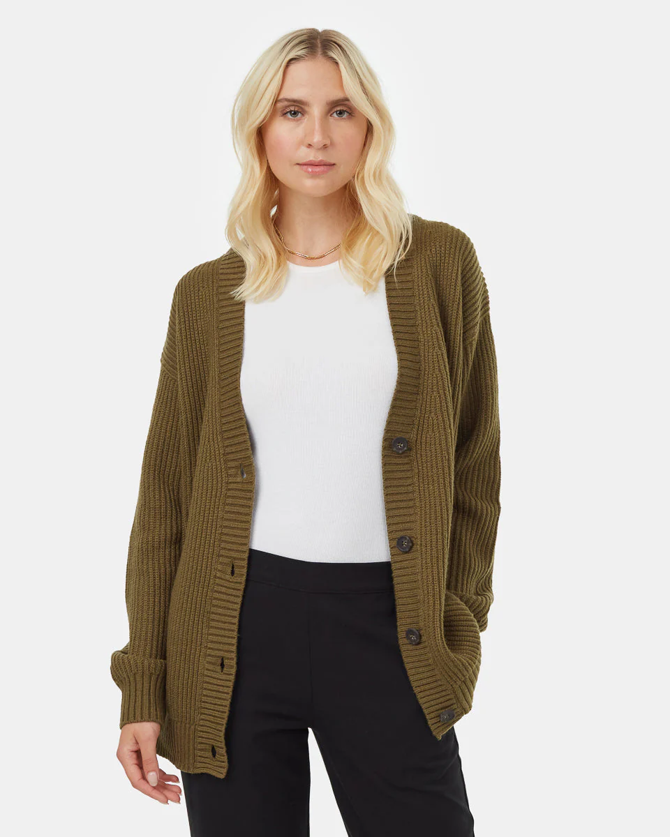 Oversized Button Cardigan - Image 5