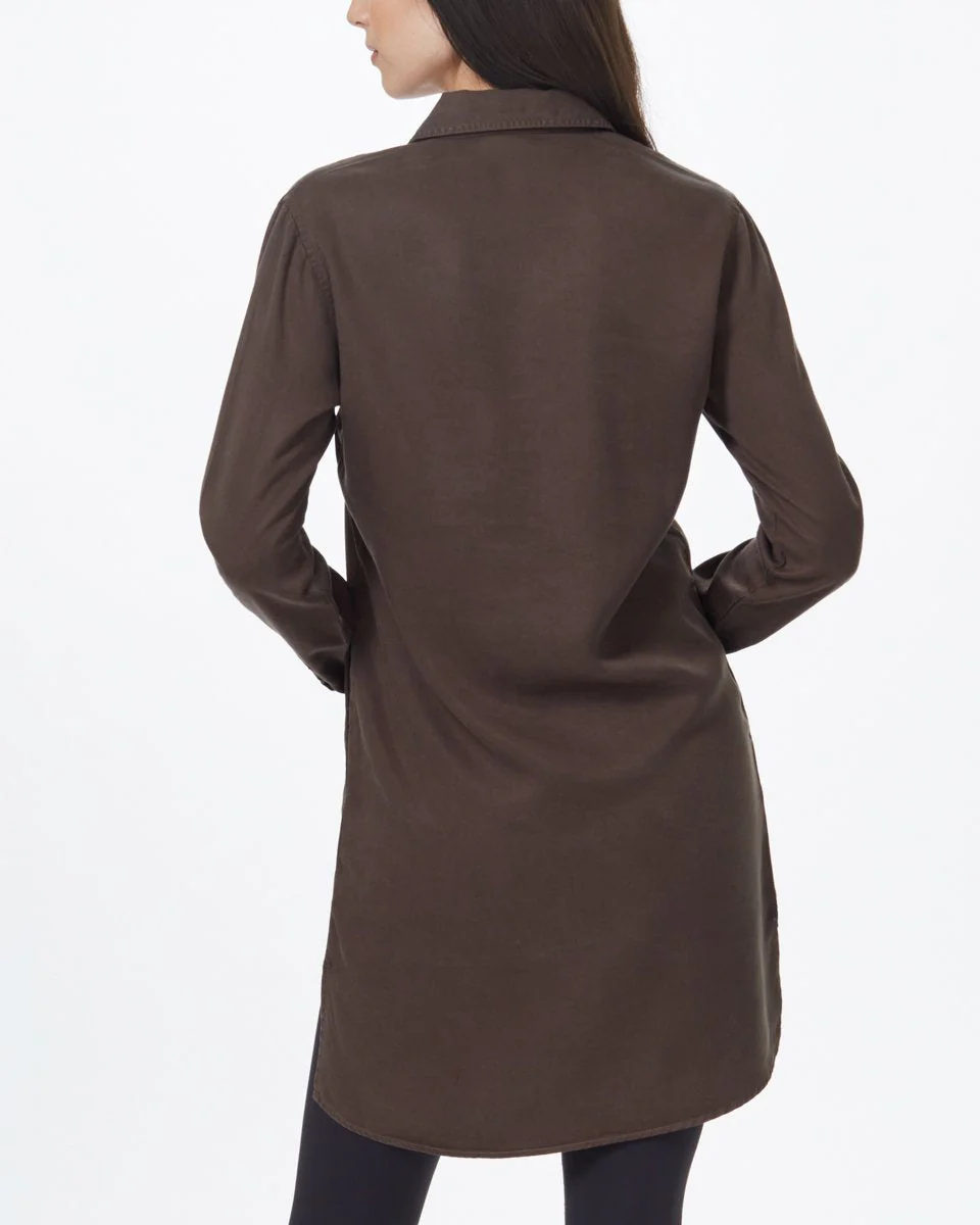 Oversized Shirt Dress - Image 2